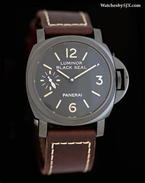 panerai luminor black seal.